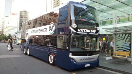 Auckland's double-decker bus